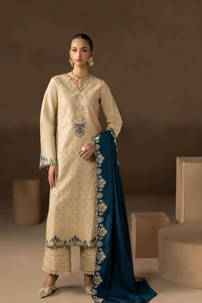 Sareen Premium Viscose Chikankari By RajBari ( 06 )