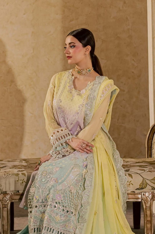 Heirloom Edit-I By Maryum And Maria Luxury Unstitched Collection (SORBET SERENADE MSU 6931)