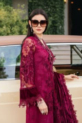 3 Piece Unstitched Embroidered Chantilly Suit ( WL-1308 )