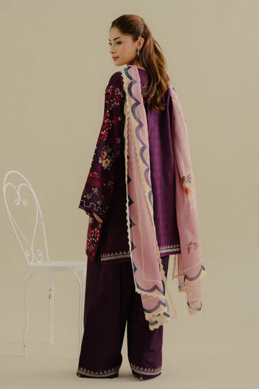 Coco Prints By Zara Shah Jahan Drop 2 '25 Sufa-5B