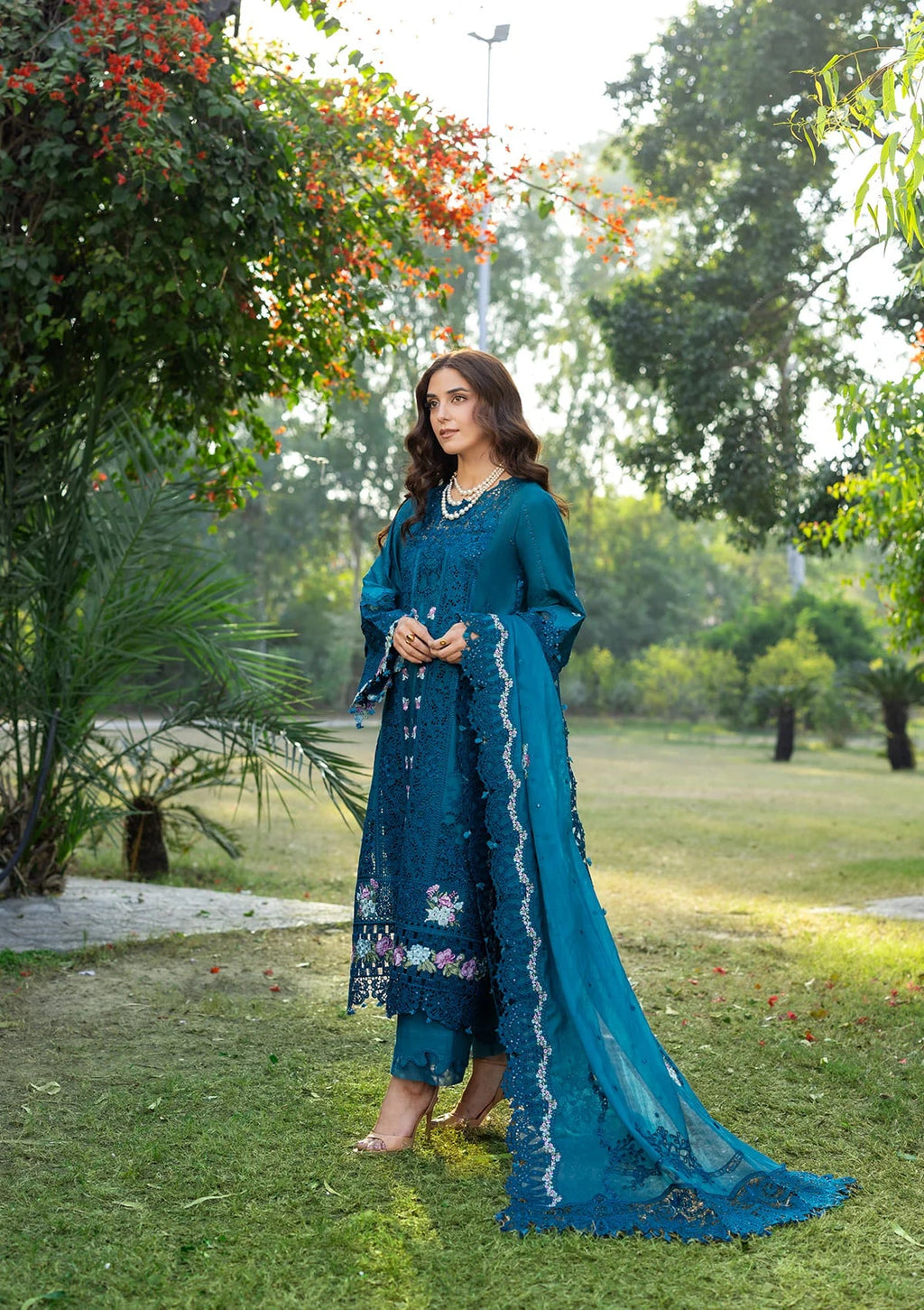 LUXURY LAWN BY ELAF PREMIUM (ELY-06 SAPPHIRE)