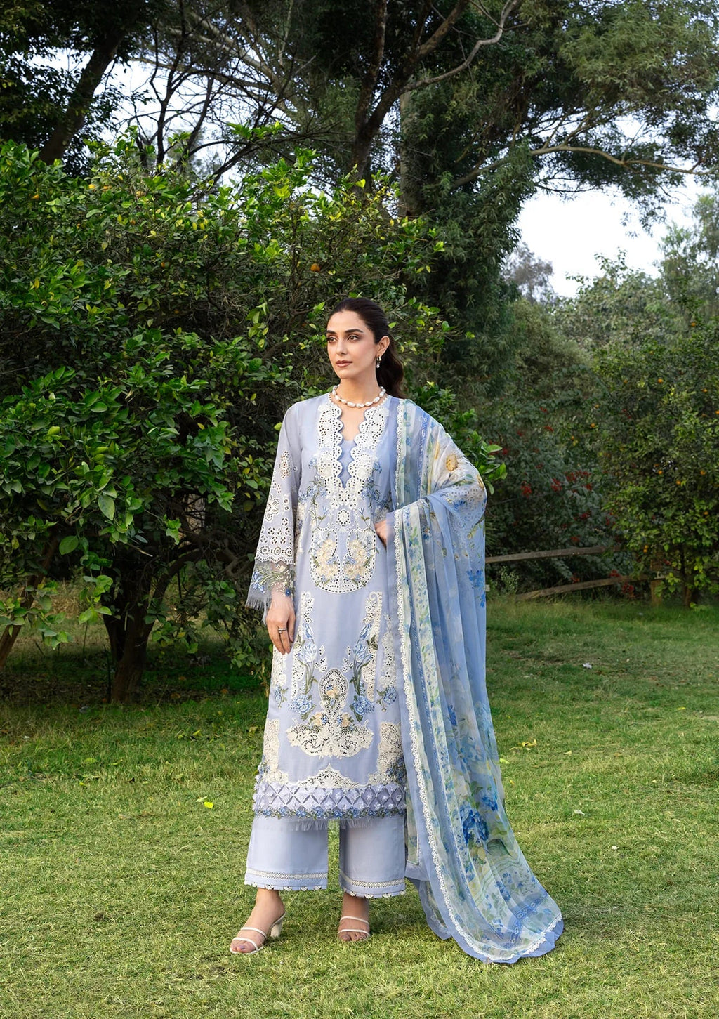LUXURY LAWN BY ELAF PREMIUM (ELY-12 SKY BLISS)