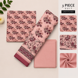 3pc digital printed lawn D-40