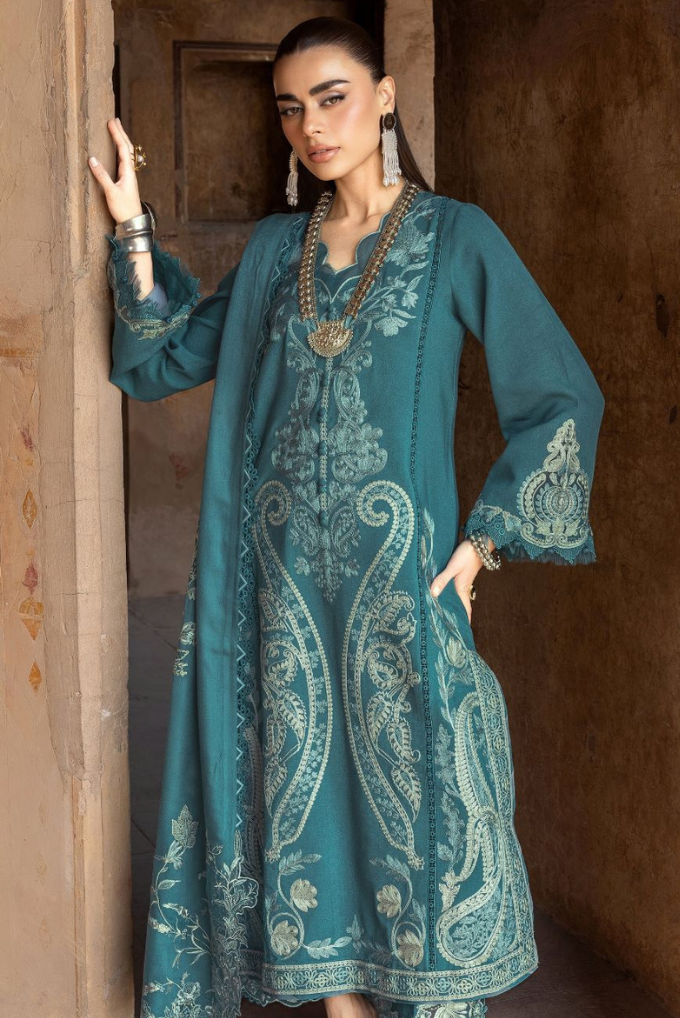 Winter Unstitched'25 By Saira Shakira ( AFSANEH 5-A )