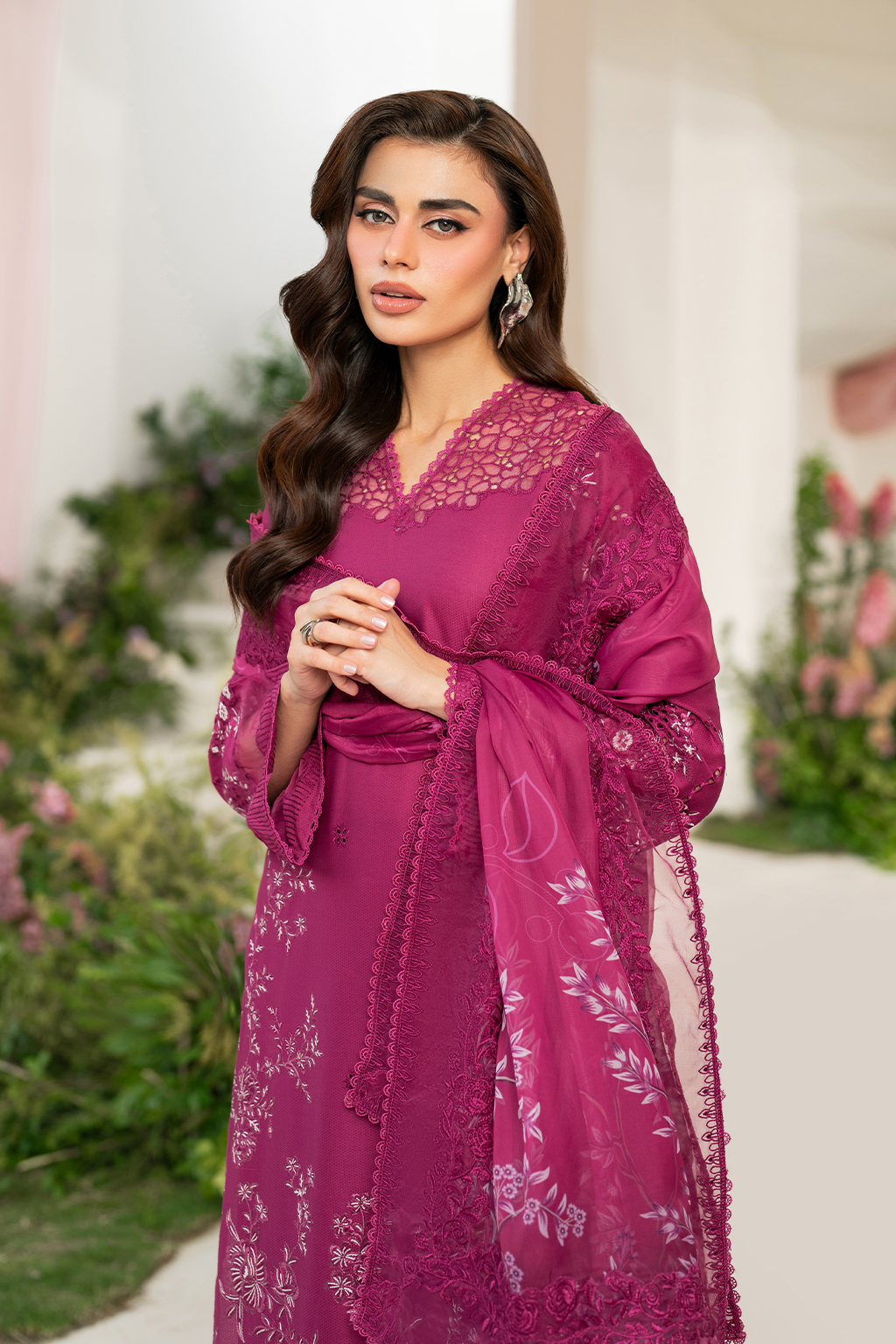 Iznik Festive Embroidered Lawn Edition '25 IFE-07