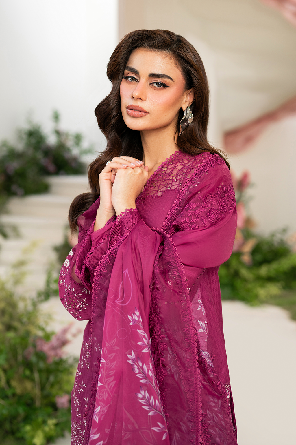 Iznik Festive Embroidered Lawn Edition '25 IFE-07