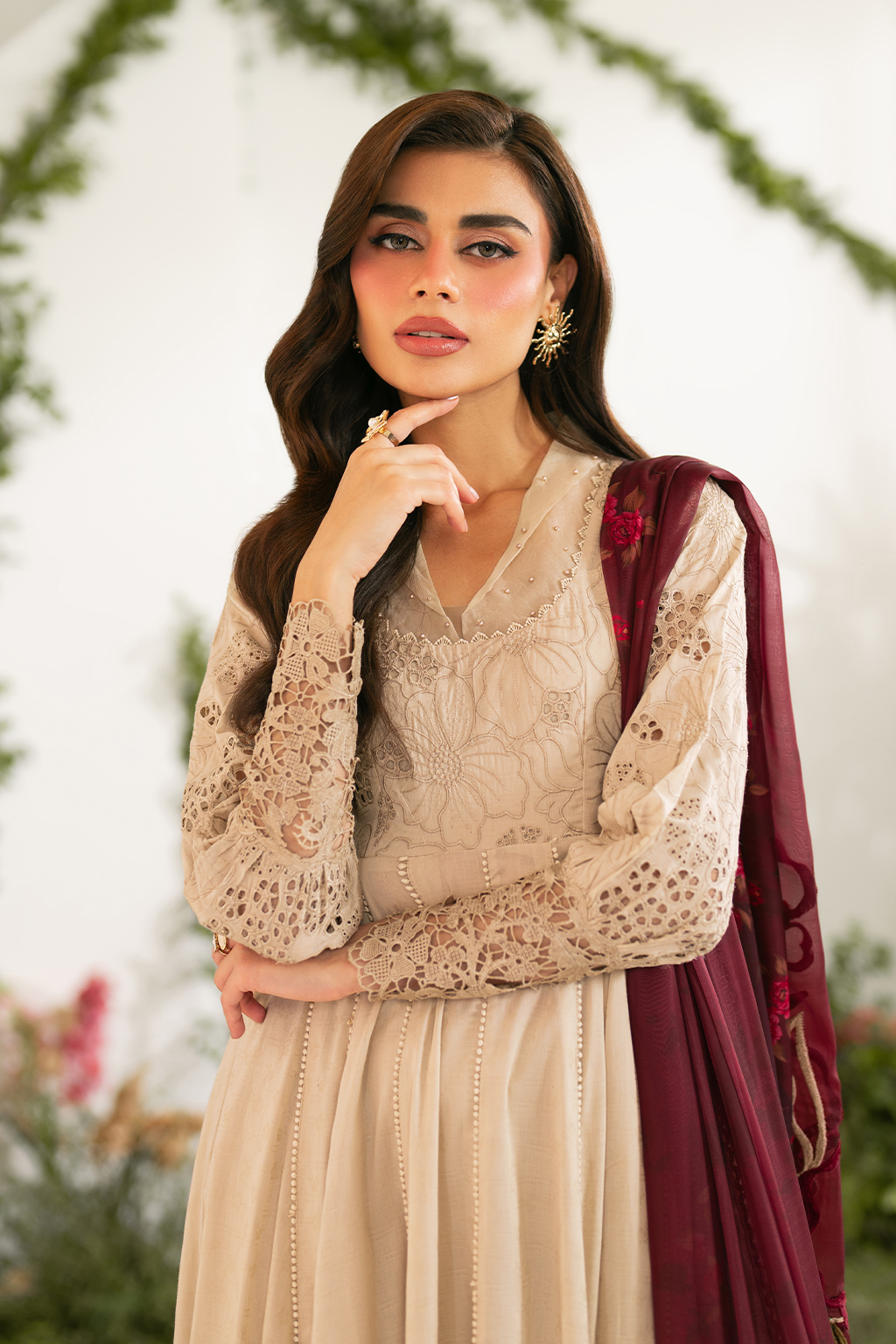 Iznik Festive Embroidered Lawn Edition '25 IFE-02