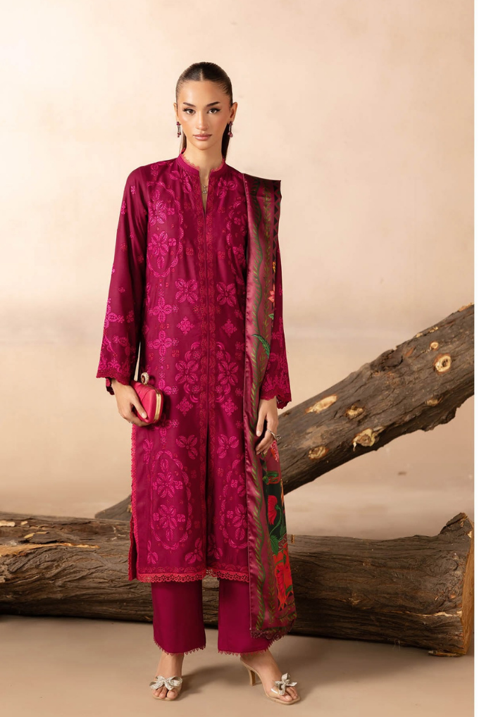 Sareen Premium Viscose Chikankari By RajBari ( 10 )