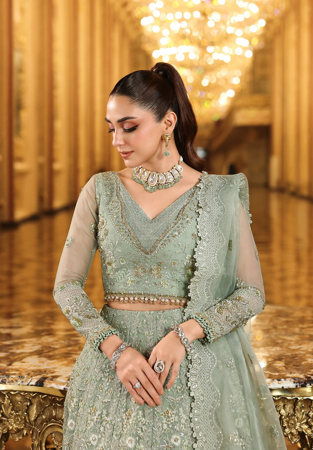 ELAF STARDOM FORMAL HANDWORK 25 ( ESH-03 LIME LIGHT )