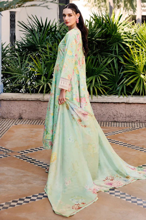 Aurea By Farasha Summer Lawn'25 MINT DEW