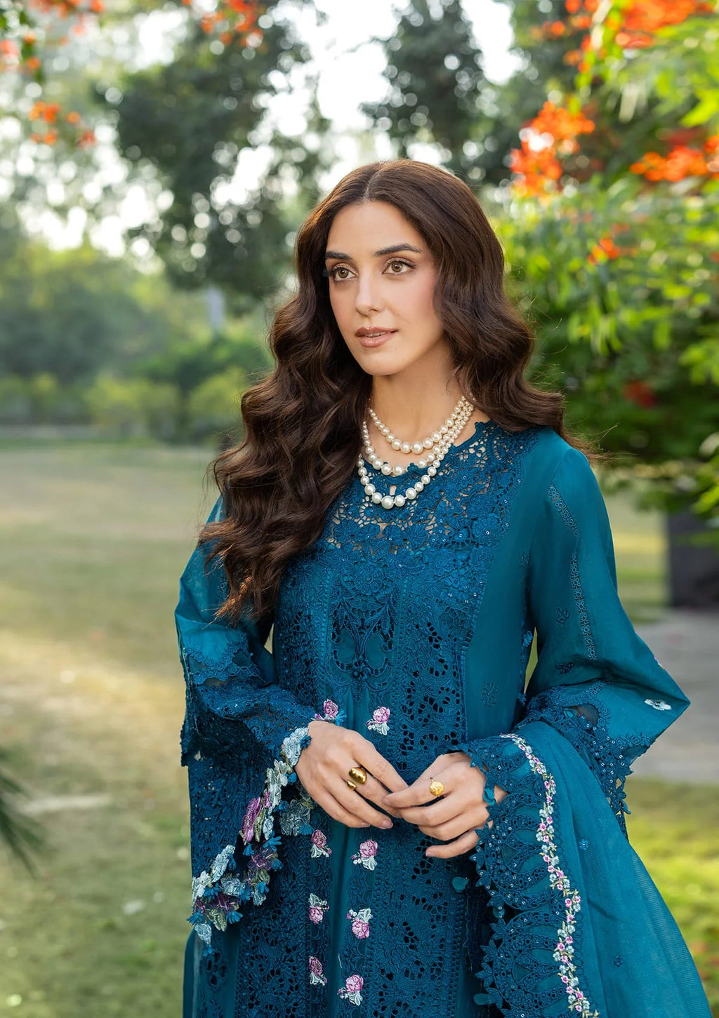 LUXURY LAWN BY ELAF PREMIUM (ELY-06 SAPPHIRE)