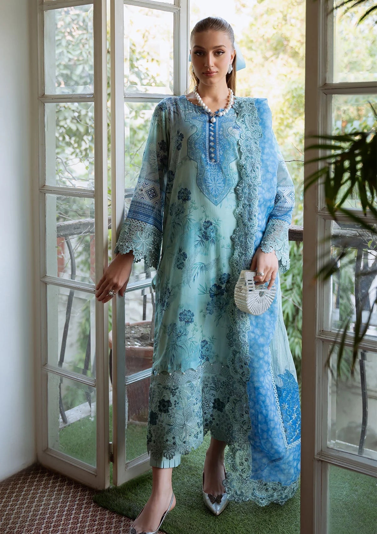 Nureh Maya Swiss Lawn'25 NS-152