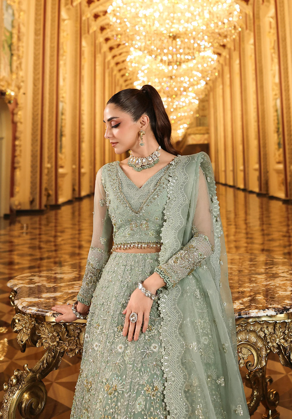 ELAF STARDOM FORMAL HANDWORK 25 ( ESH-03 LIME LIGHT )