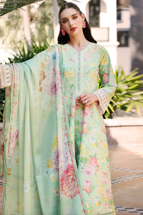 Aurea By Farasha Summer Lawn'25 MINT DEW