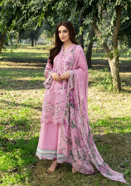 LUXURY LAWN BY ELAF PREMIUM (ELY-09 ROSEE)