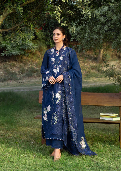 LUXURY LAWN BY ELAF PREMIUM (ELY-4B BLUE BELLE)