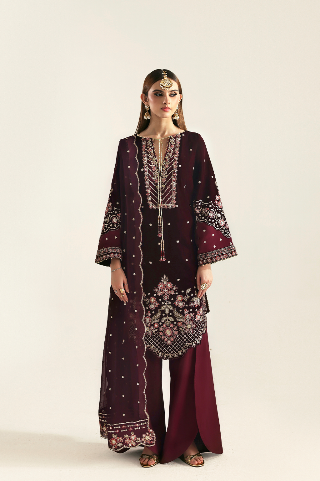 Zarposh Velvet By Emaan Adeel ( KANWAL )