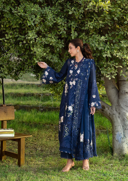 LUXURY LAWN BY ELAF PREMIUM (ELY-4B BLUE BELLE)