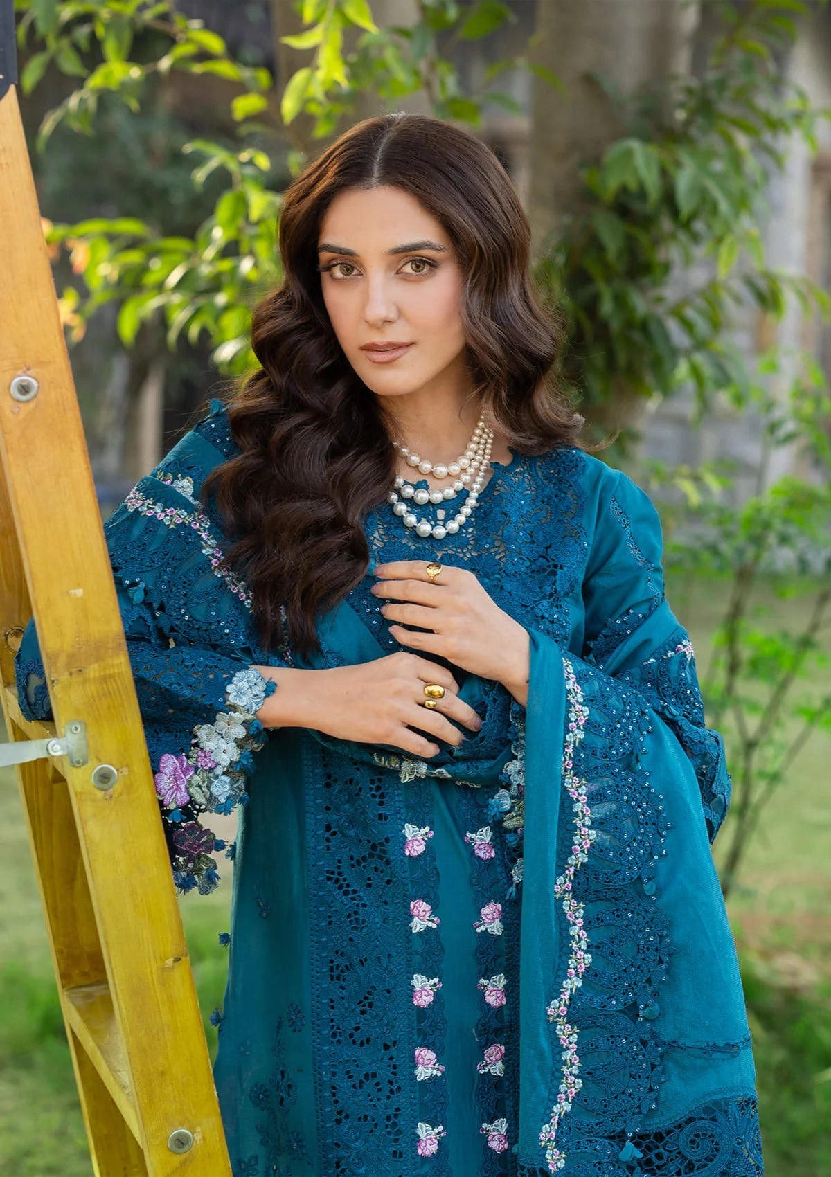 LUXURY LAWN BY ELAF PREMIUM (ELY-06 SAPPHIRE)