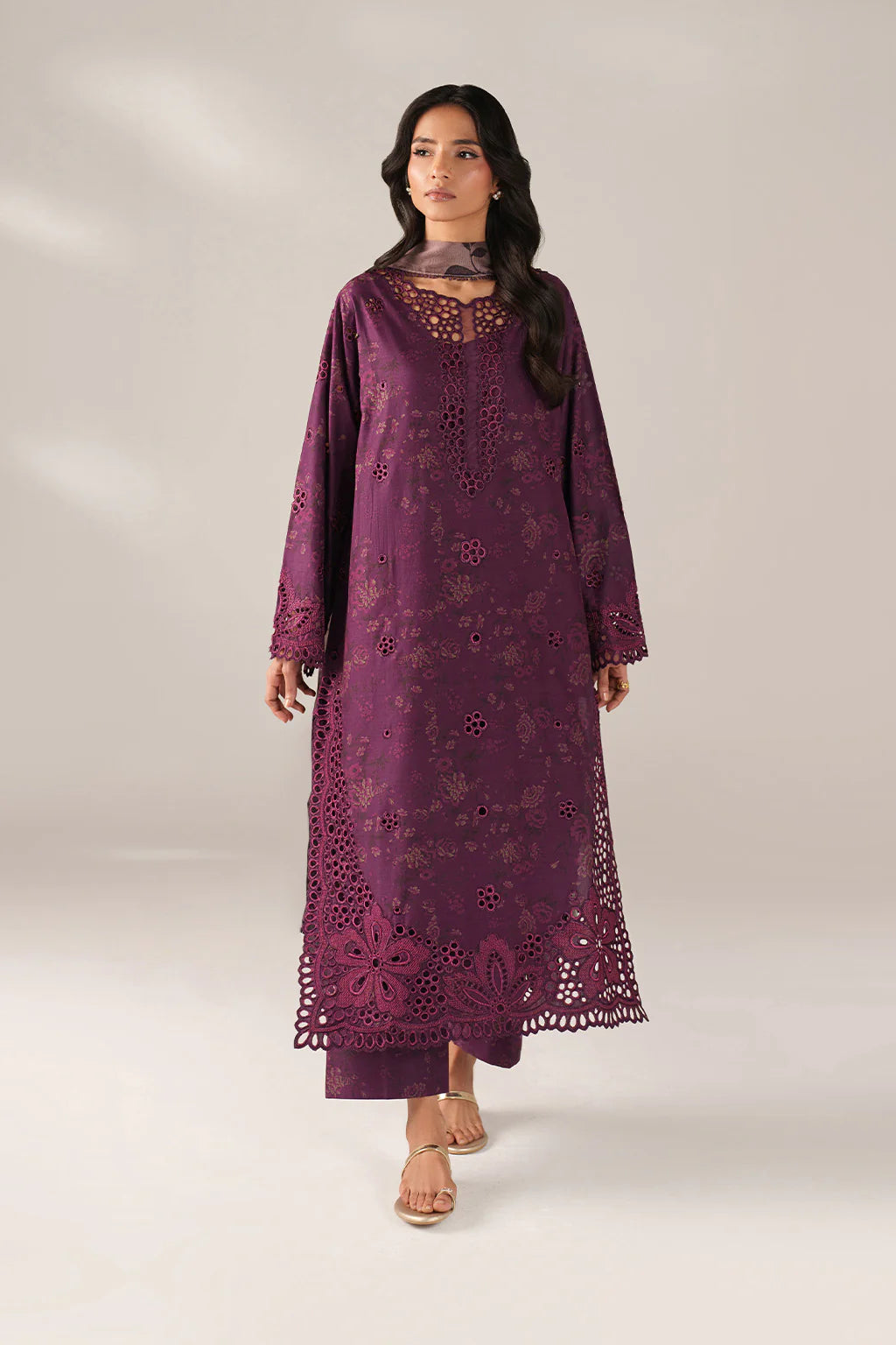Iznik Embroidered Lawn (SS-08)