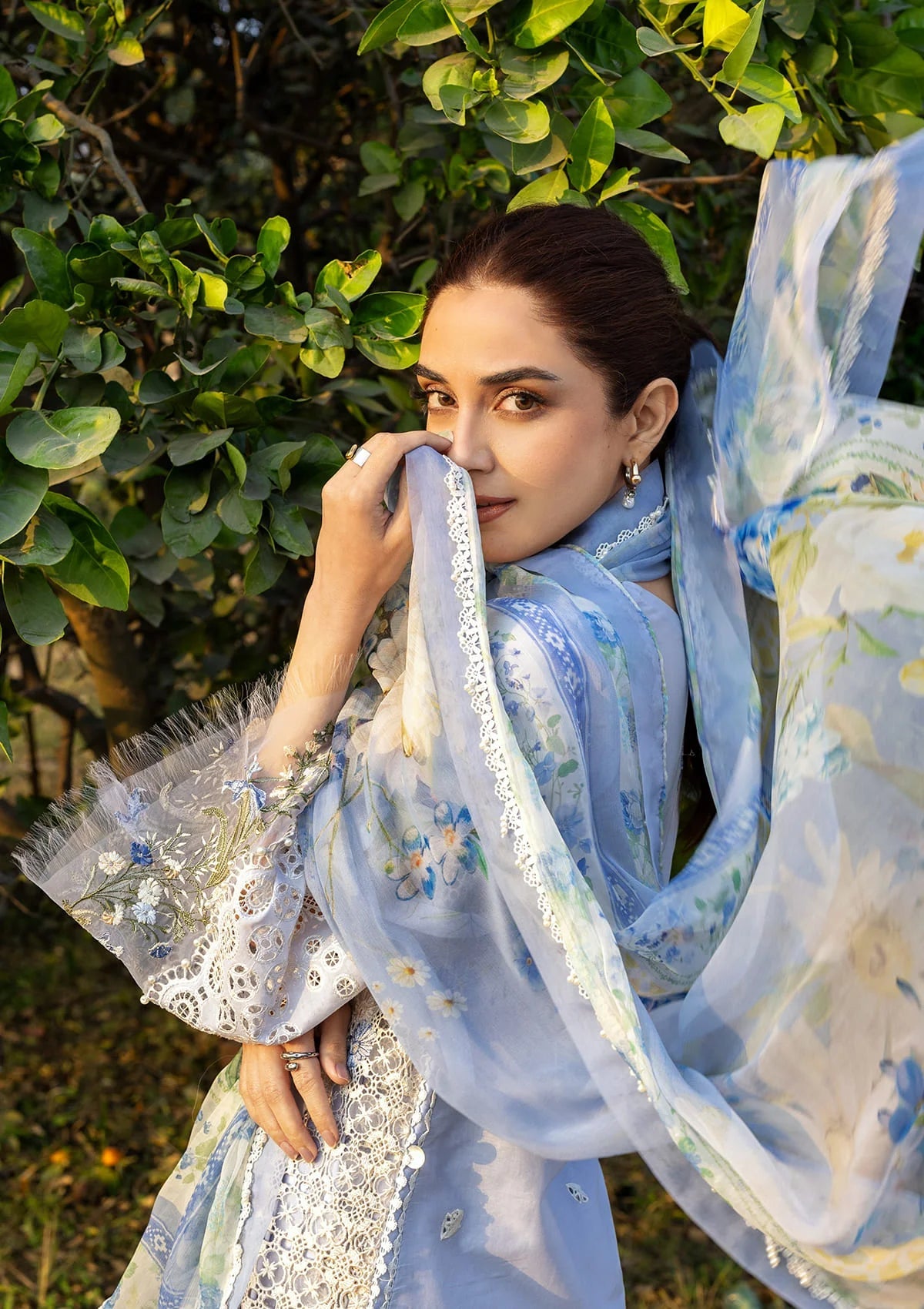LUXURY LAWN BY ELAF PREMIUM (ELY-12 SKY BLISS)