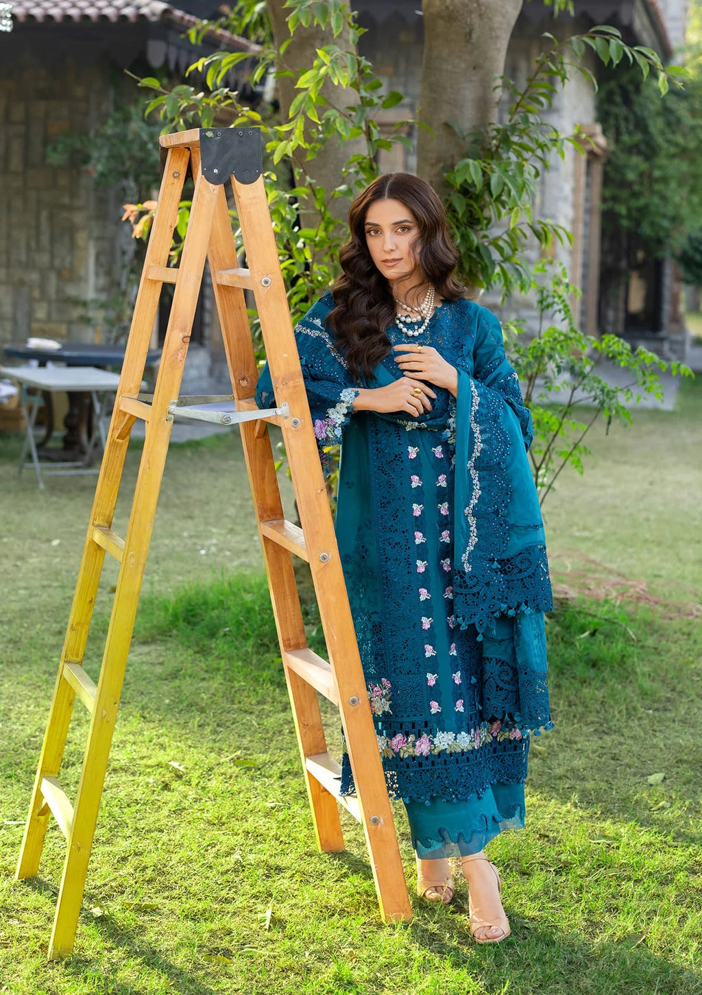 LUXURY LAWN BY ELAF PREMIUM (ELY-06 SAPPHIRE)