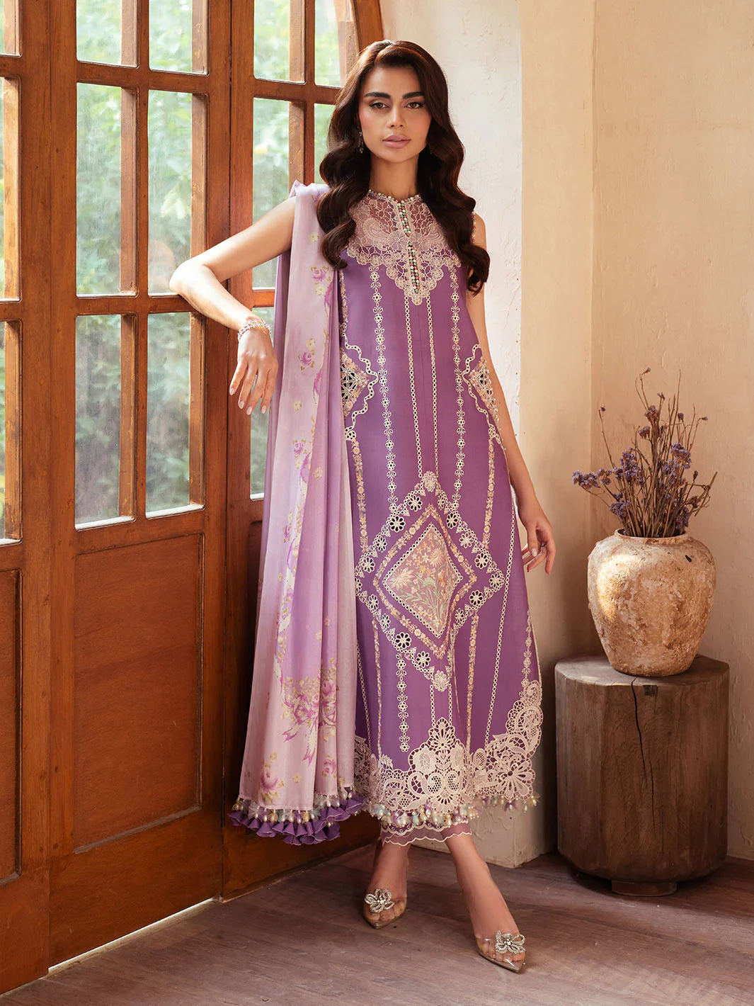 Mehroze Lawn by BinIlyas D-96A