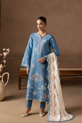 Sareen Premium Viscose Chikankari By RajBari ( 07 )