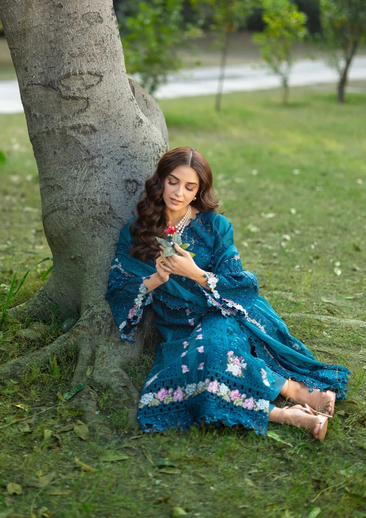 LUXURY LAWN BY ELAF PREMIUM (ELY-06 SAPPHIRE)