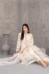 Dilkash Embroidered Fancy Organza Vol-01 D-4273