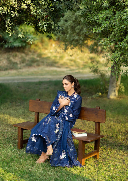 LUXURY LAWN BY ELAF PREMIUM (ELY-4B BLUE BELLE)