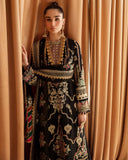 Ayzel by Afrozeh Fleur De Lis Luxury Chiffon Unstitched 3Pc Suit AZ-V4-07 Zenith