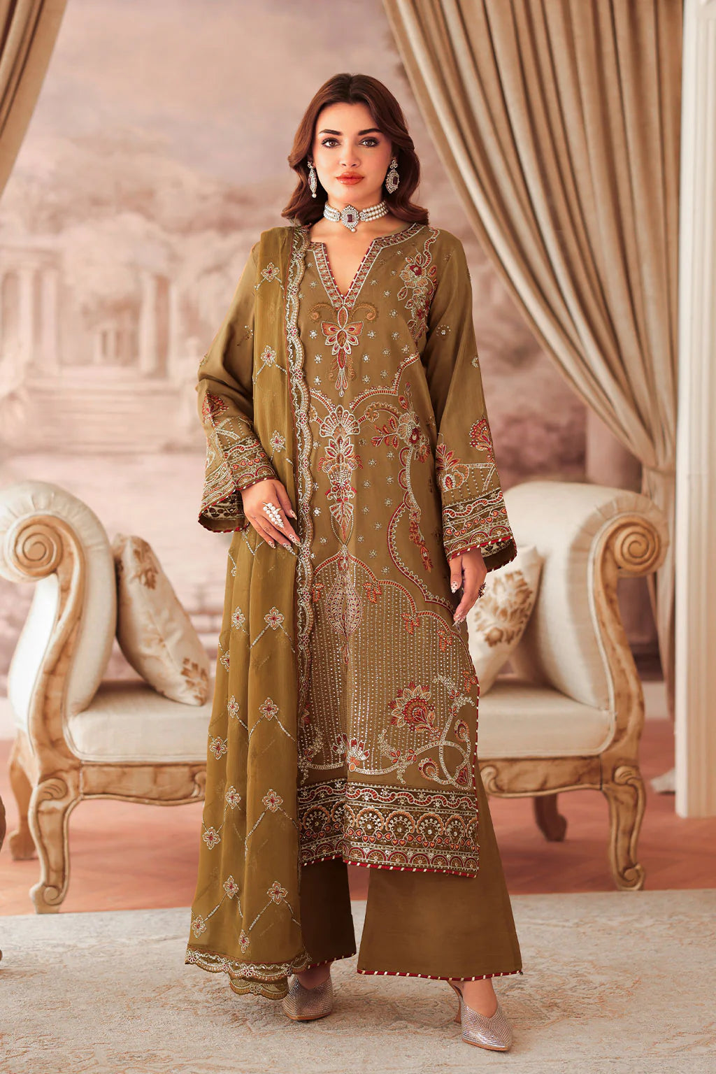 Aagan luxury by Ramsha Vol-01 (AA-210)