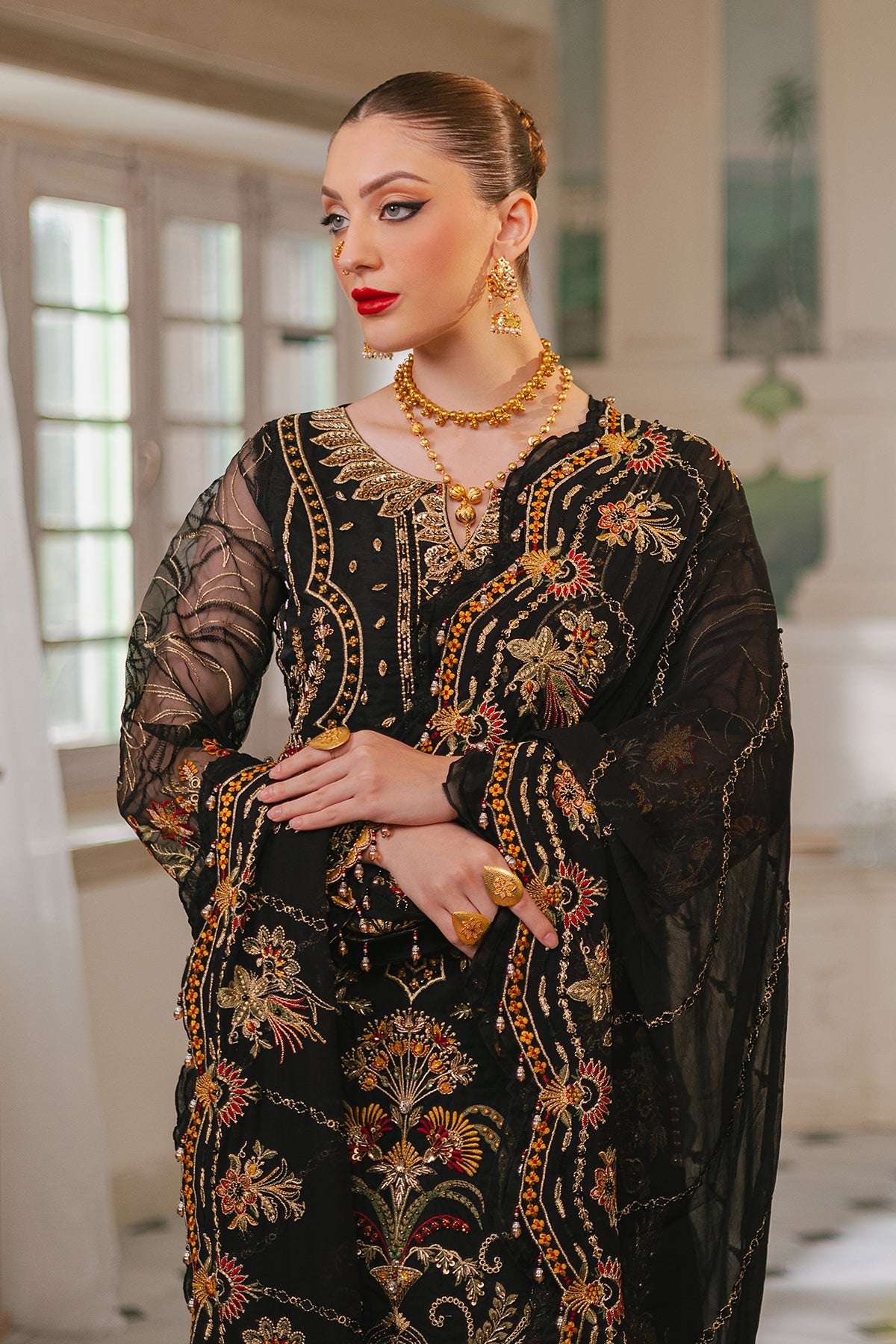 Ada by Raeesa Premium HU - 46 Black Swan