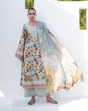 Afsana By Nofha Lawn`25 SAFRON