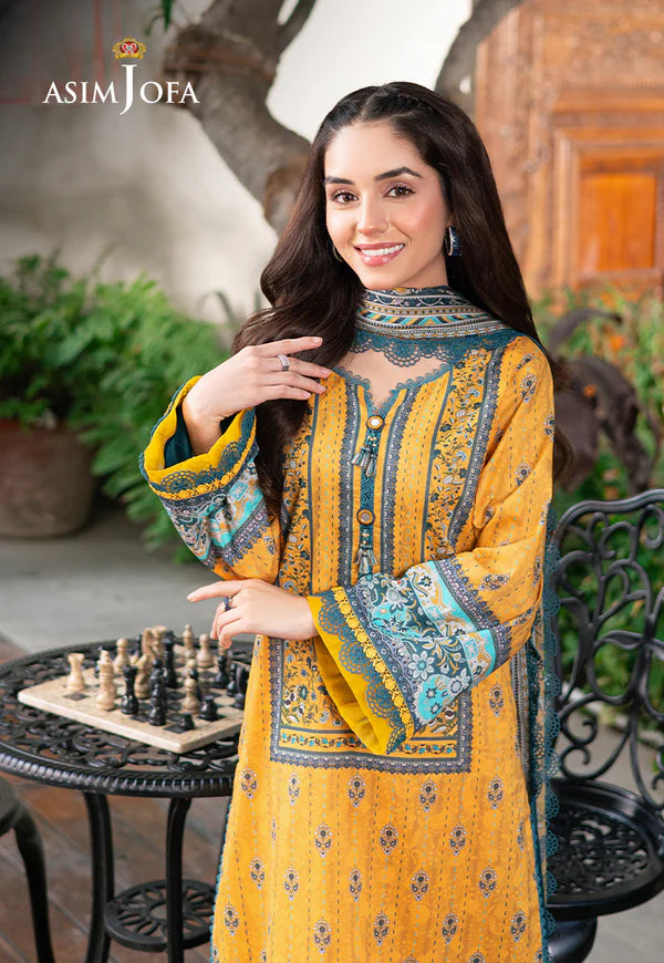 Asim Jofa Printed Lawn AJUUB-23