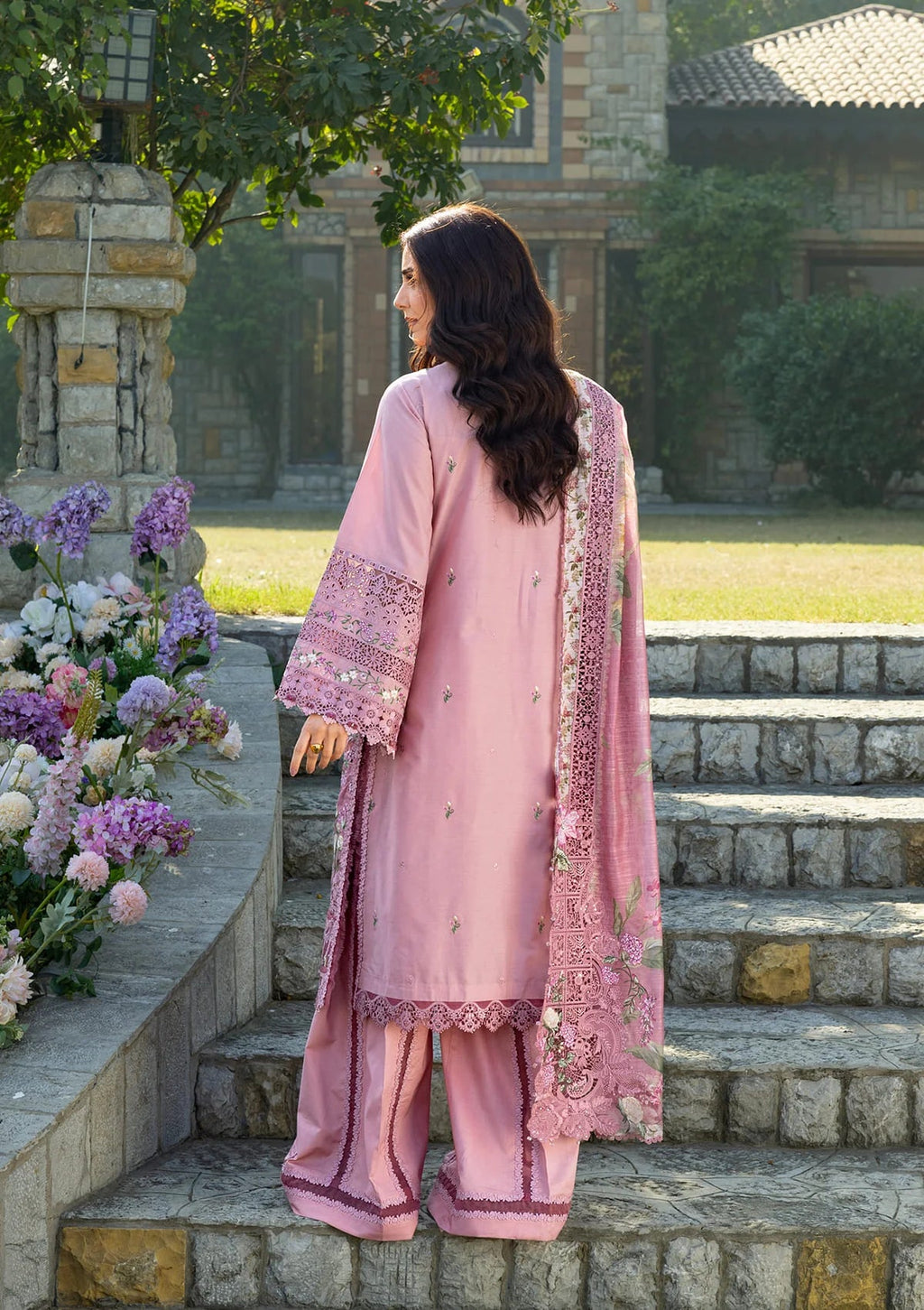 LUXURY LAWN BY ELAF PREMIUM (ELY-09 ROSEE)
