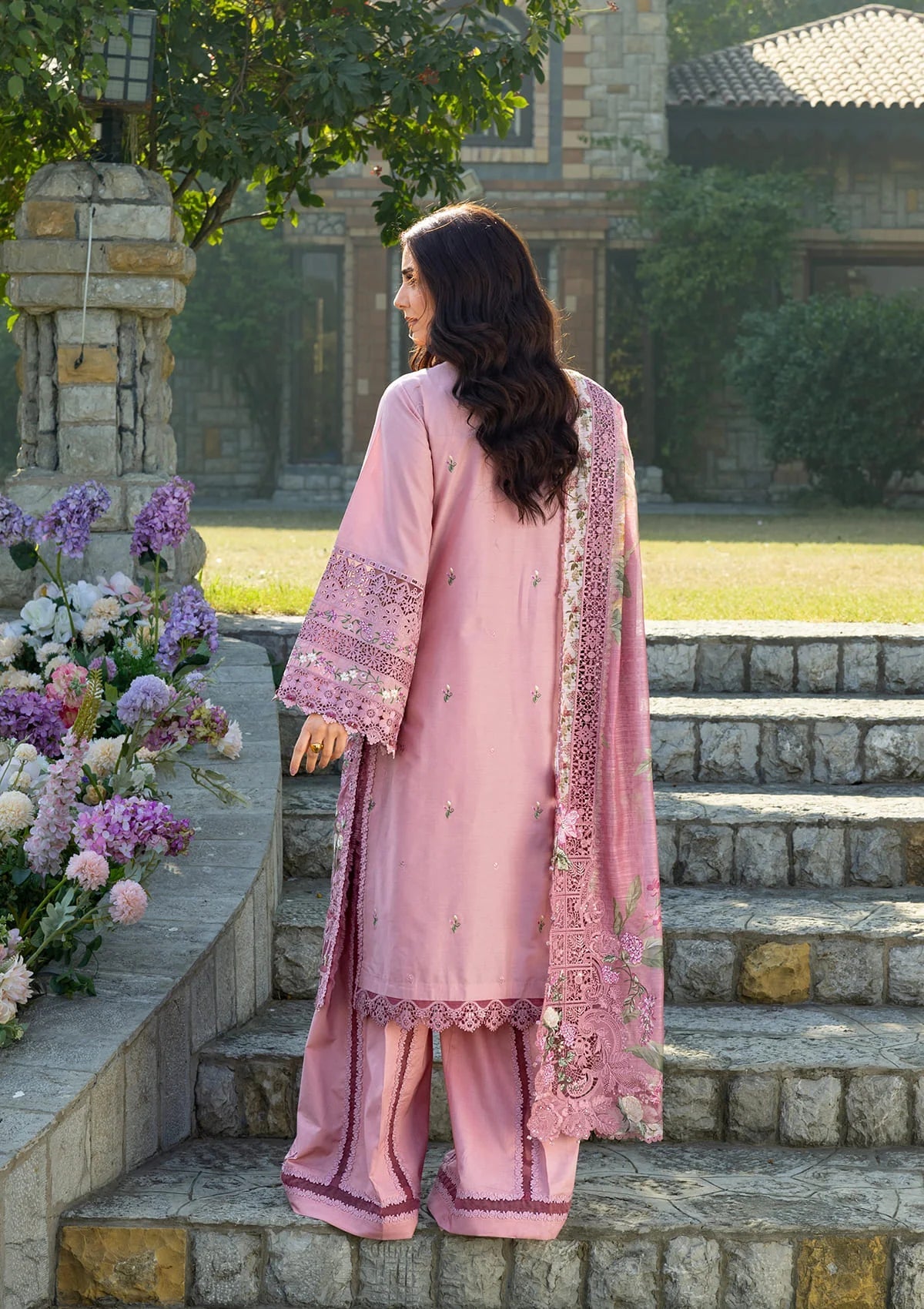 LUXURY LAWN BY ELAF PREMIUM (ELY-09 ROSEE)