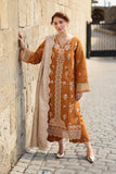 Carnation Luxury Shawl Edit'25 By Rang Rasiya ( Cappuccino )