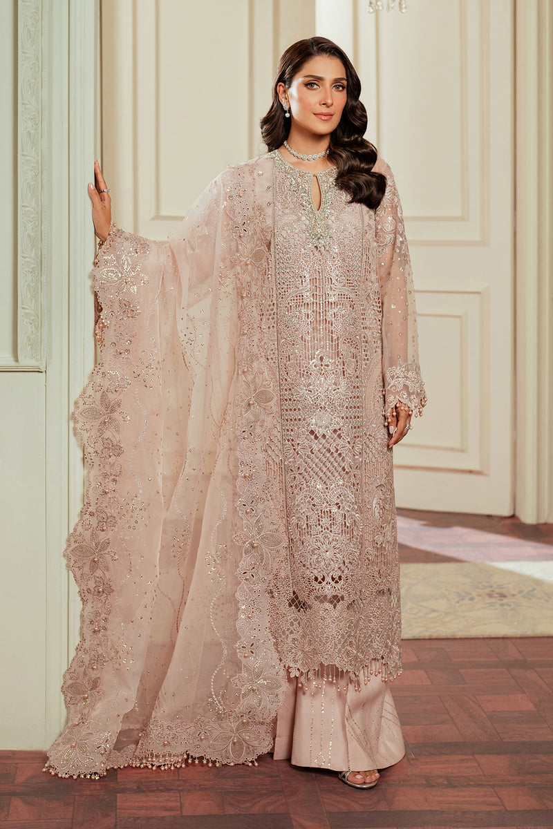 Chantelle by Baroque  EMBROIDERED ORGANZA CH13-04 UNSTITCHED