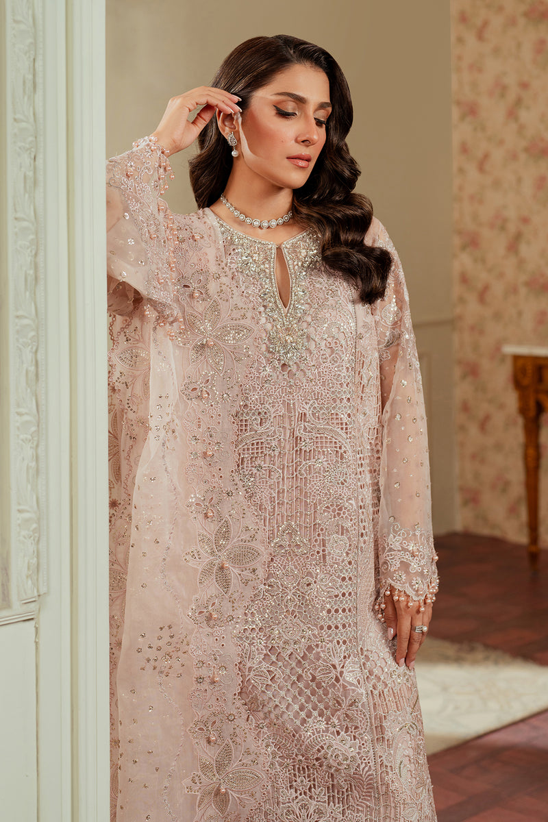 Chantelle by Baroque | EMBROIDERED ORGANZA CH13-04 UNSTITCHED