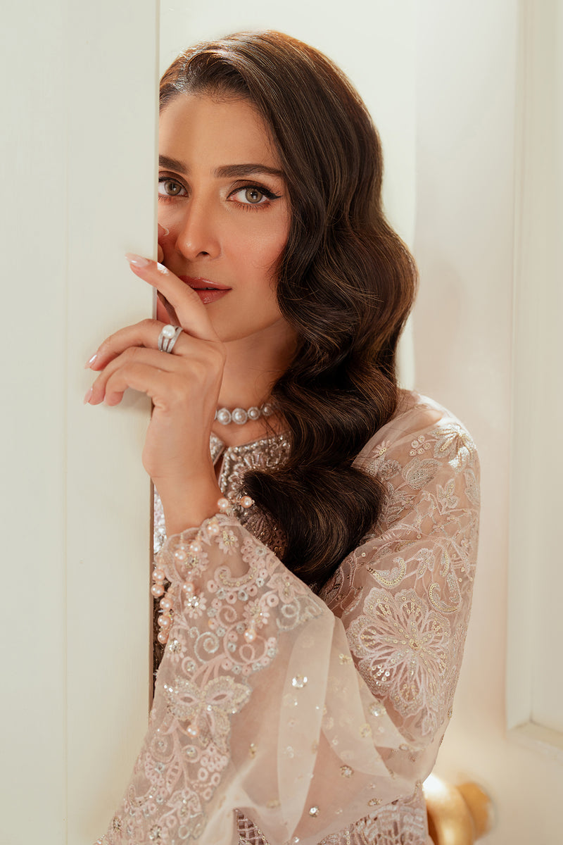 Chantelle by Baroque | EMBROIDERED ORGANZA CH13-04 UNSTITCHED