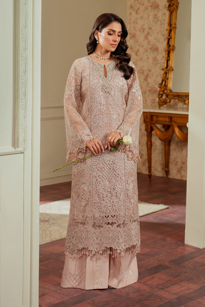 Chantelle by Baroque | EMBROIDERED ORGANZA CH13-04 UNSTITCHED