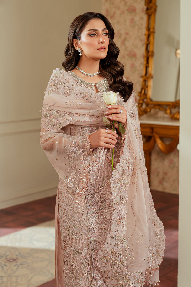 Chantelle by Baroque | EMBROIDERED ORGANZA CH13-04 UNSTITCHED