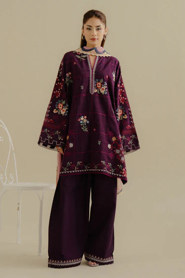 Coco Prints By Zara Shah Jahan Drop 2 '25 Sufa-5B