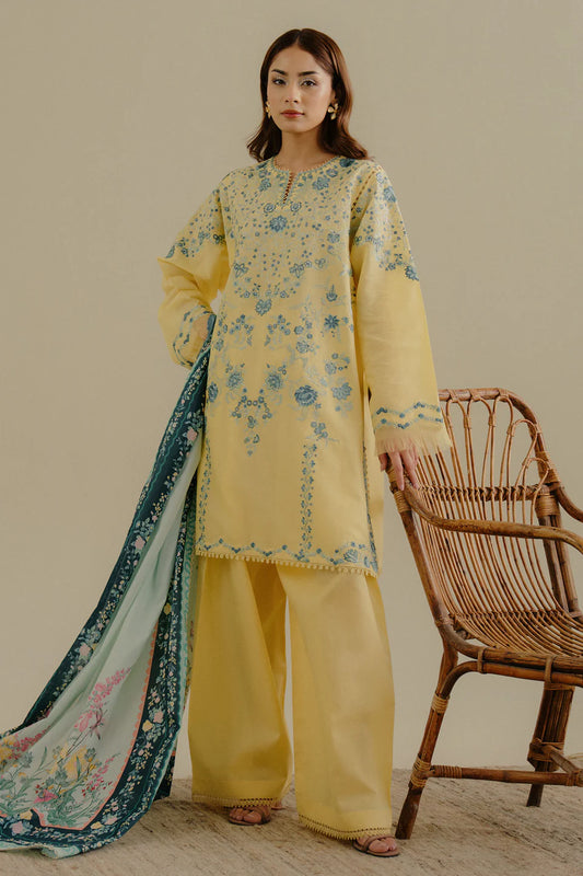 Coco Prints By Zara Shah Jahan Drop 2 '25 Velin-7B