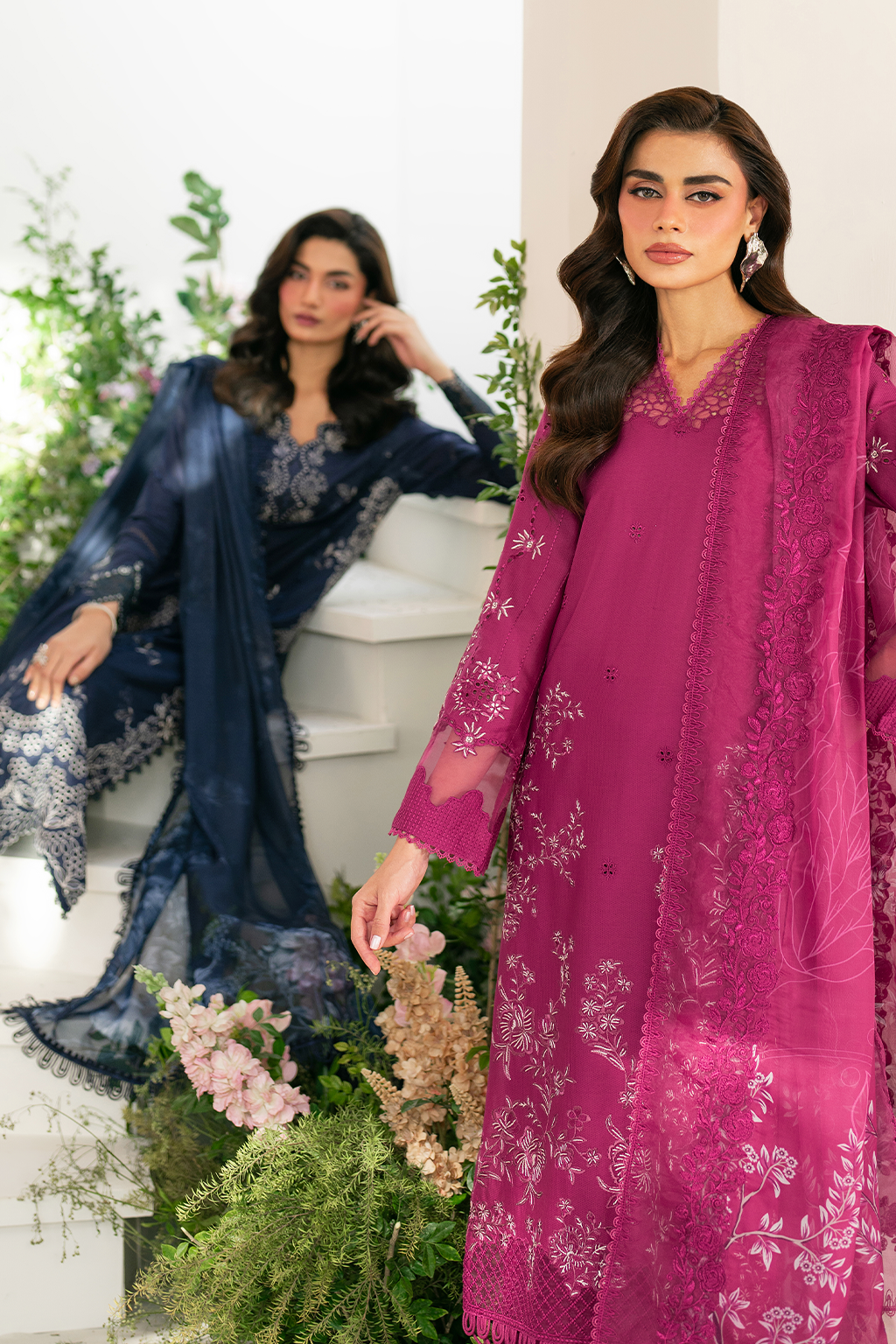 Iznik Festive Embroidered Lawn Edition '25 IFE-07
