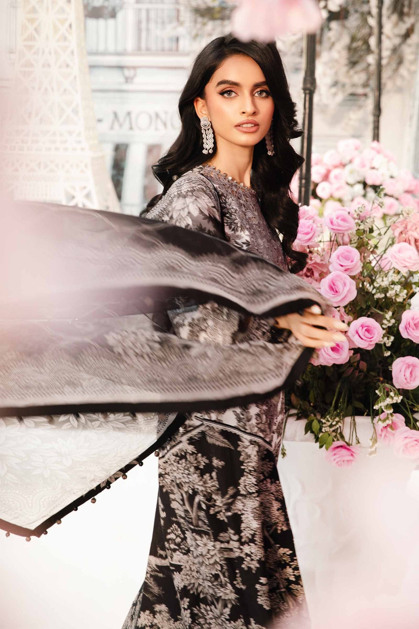 Maria B MPrints Embroidered Lawn Edit II MPT-2608-B