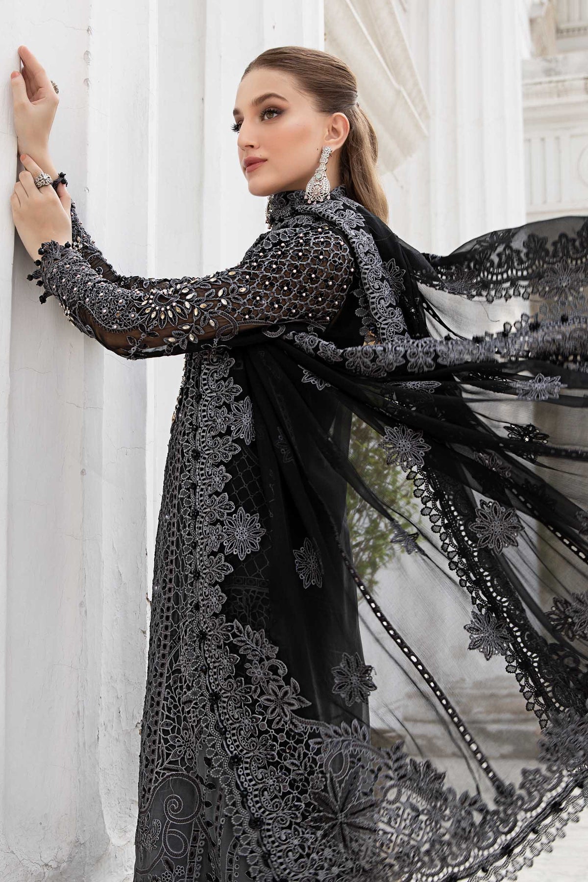 Maira.B Embroidered Chiffon Collection (101)