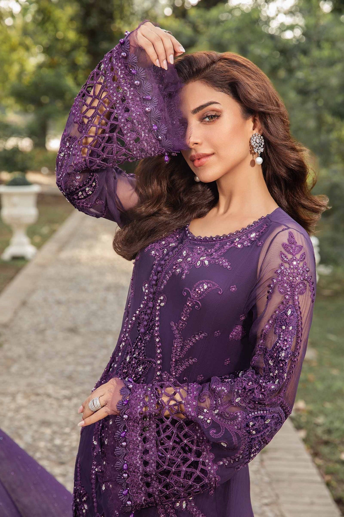 Maira.B Embroidered Chiffon Collection (102)